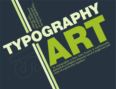 Typography is Art