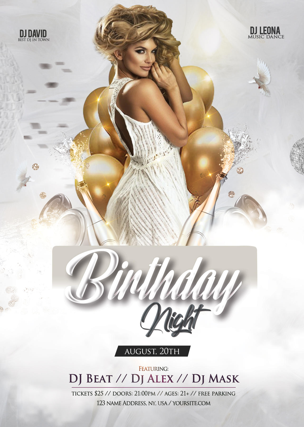 Birthday Party Free PSD Flyer Template By 99flyers On DeviantArt birthday-party-free-psd-flyer-template-by-99flyers-on-deviantart