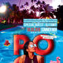 Pool Night Party Free PSD Flyer Template
