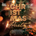 Christmas Sound Party Free PSD Flyer Template