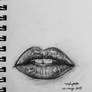 Sketchbook: Lip Study 1
