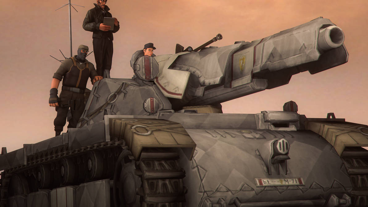 Tank and its crew by BWBadCommander on DeviantArt