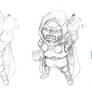 Chibi Doom Step by step