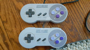 Real SNES vs SNES Classic controllers