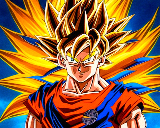 goku ssj1 primeiro desenho digital KayTayKT - 插畫ART street