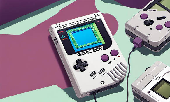 1989 Game Boy (AI art)