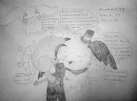 Little hugging Lloromannic