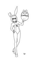 Easter Bunny by Medusa-the-Eternal