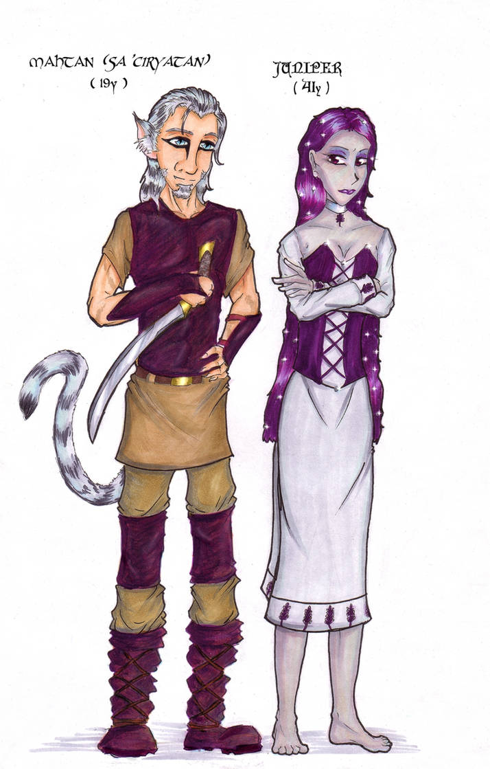 Mahtan Freelancer: Mahtan and Juniper by Semiramis-Audron on DeviantArt