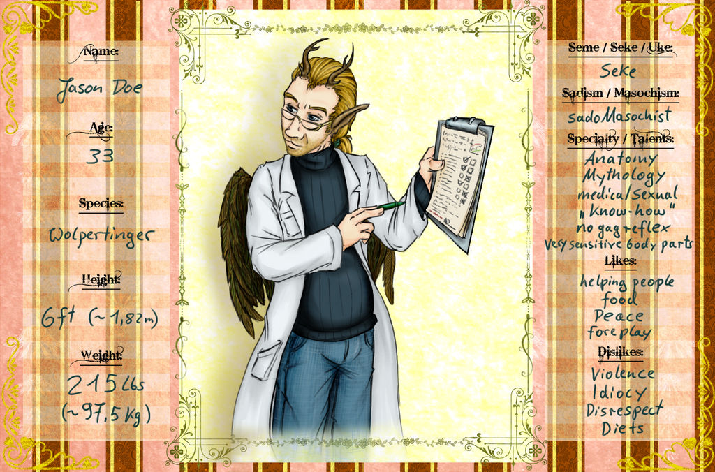 Jason Doe - Vet App by Semiramis-Audron on DeviantArt