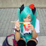 Eating ramen