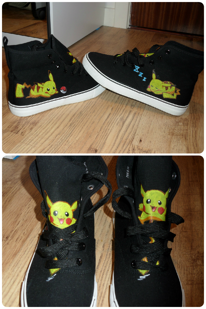 Pikachu Hi-tops!