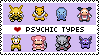 Psychic Pokemon Stamp by depp