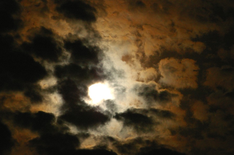 Moon with Clouds