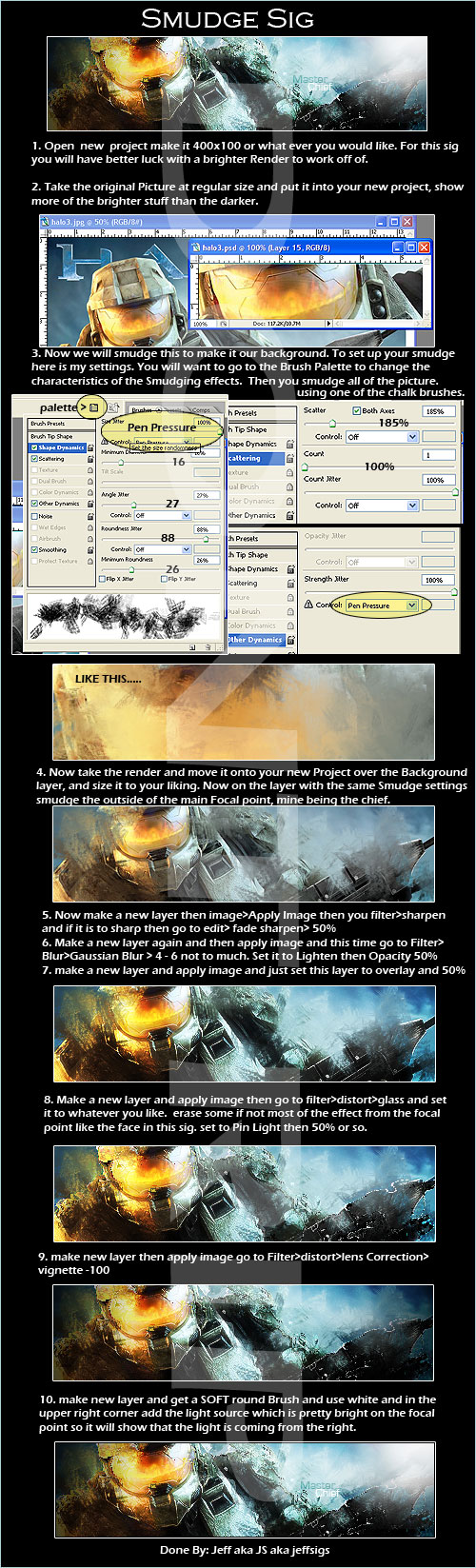 smudge tutorial