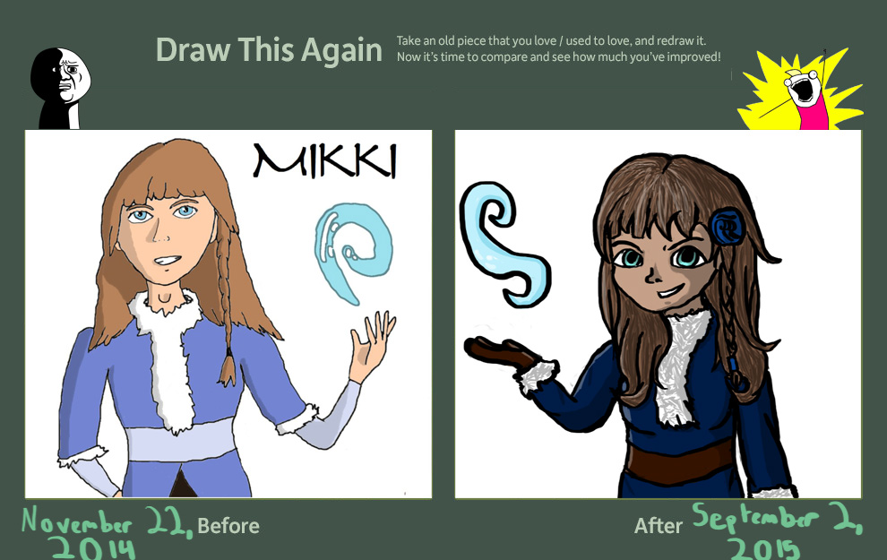 Draw It Again: Waterbender