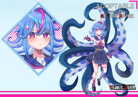 [OPEN] Adoptable Auction#05[Tentacle Girl]