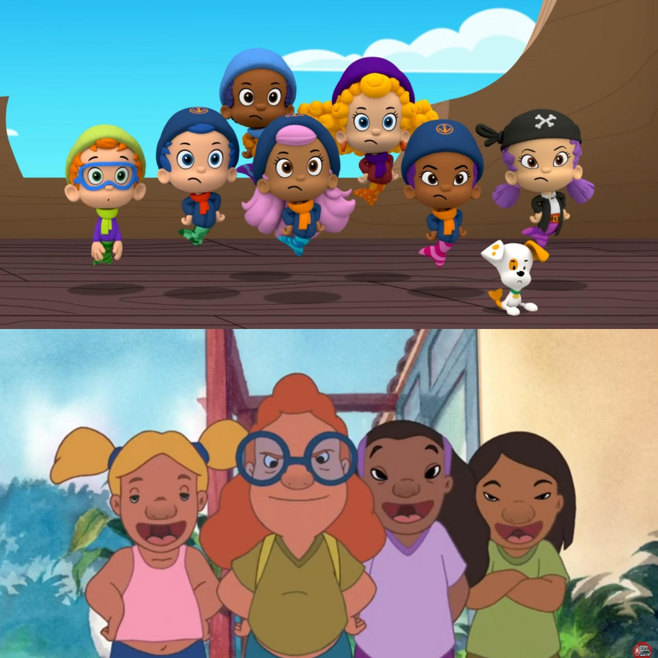 Bubble Guppies mad at Mertle for bullying Lilo by KidSonic2001 on