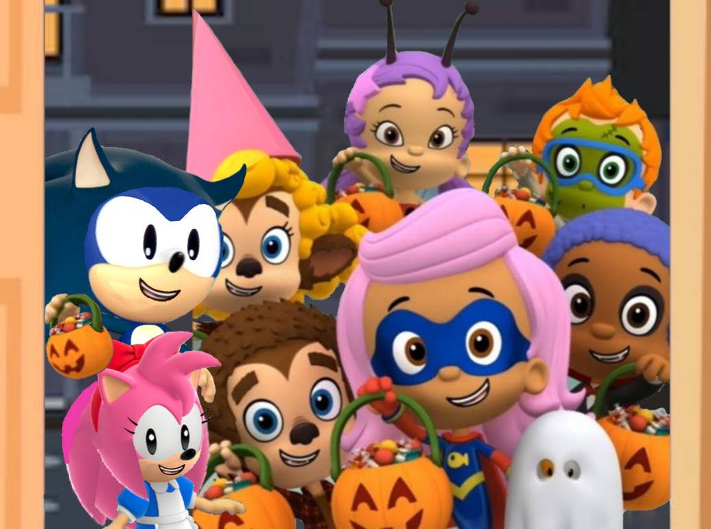 Bubble Guppies School Halloween Party