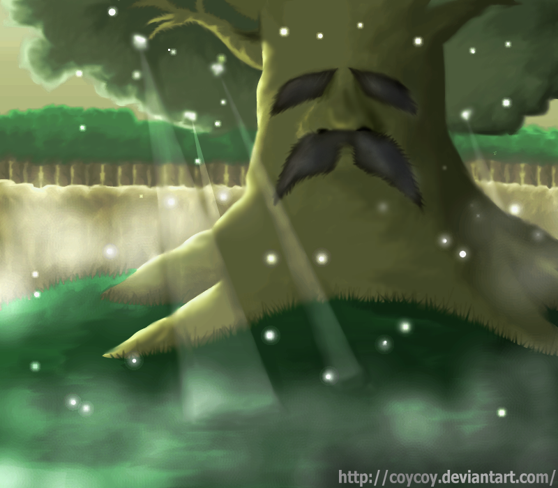 The Great Deku Tree by coycoy on DeviantArt