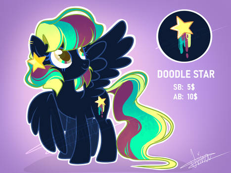 Pony ADOPT | AUCTION OPEN | Doodle Star
