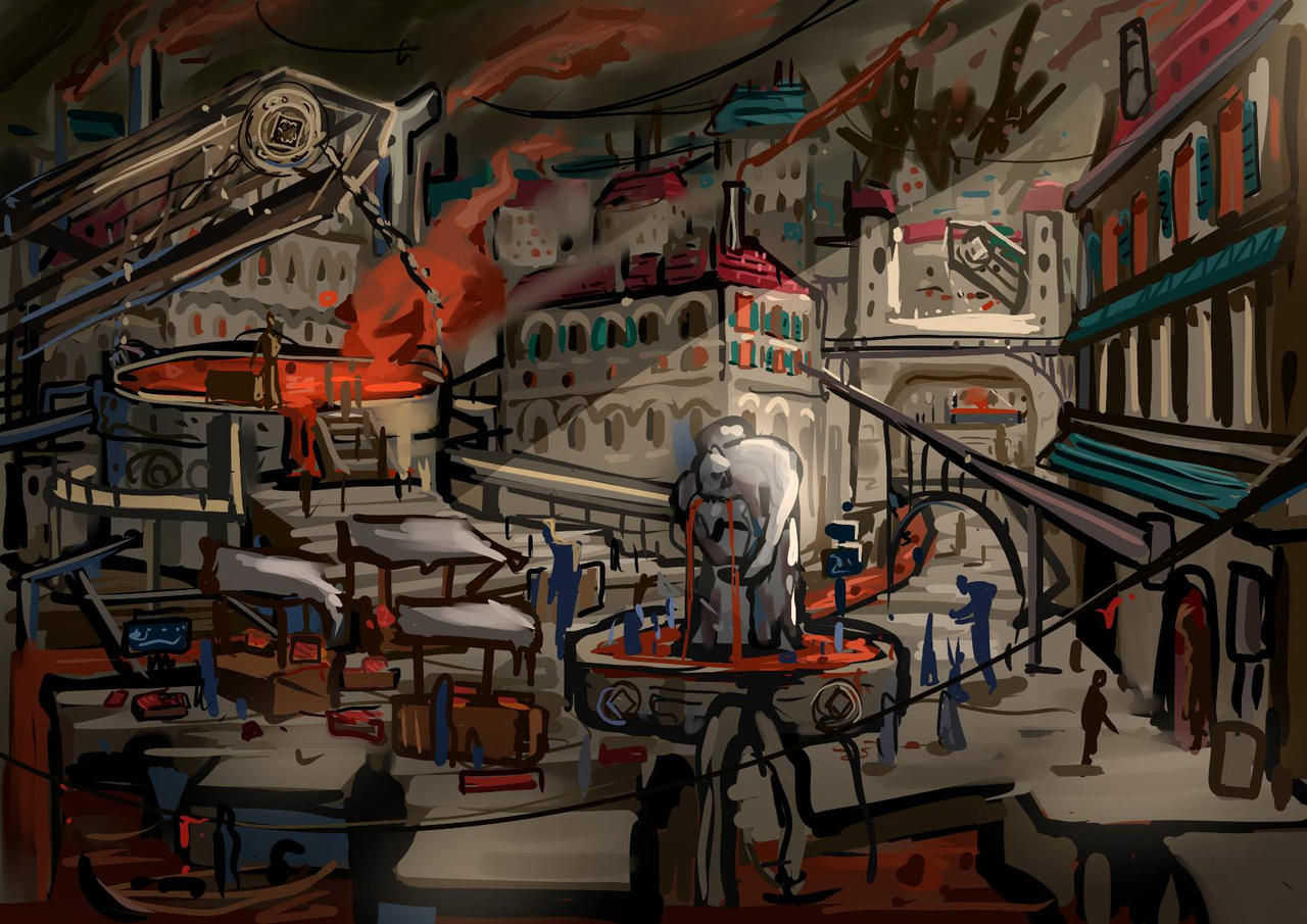 Bloodborne Fan Concept - Vescora, the Melting Pot