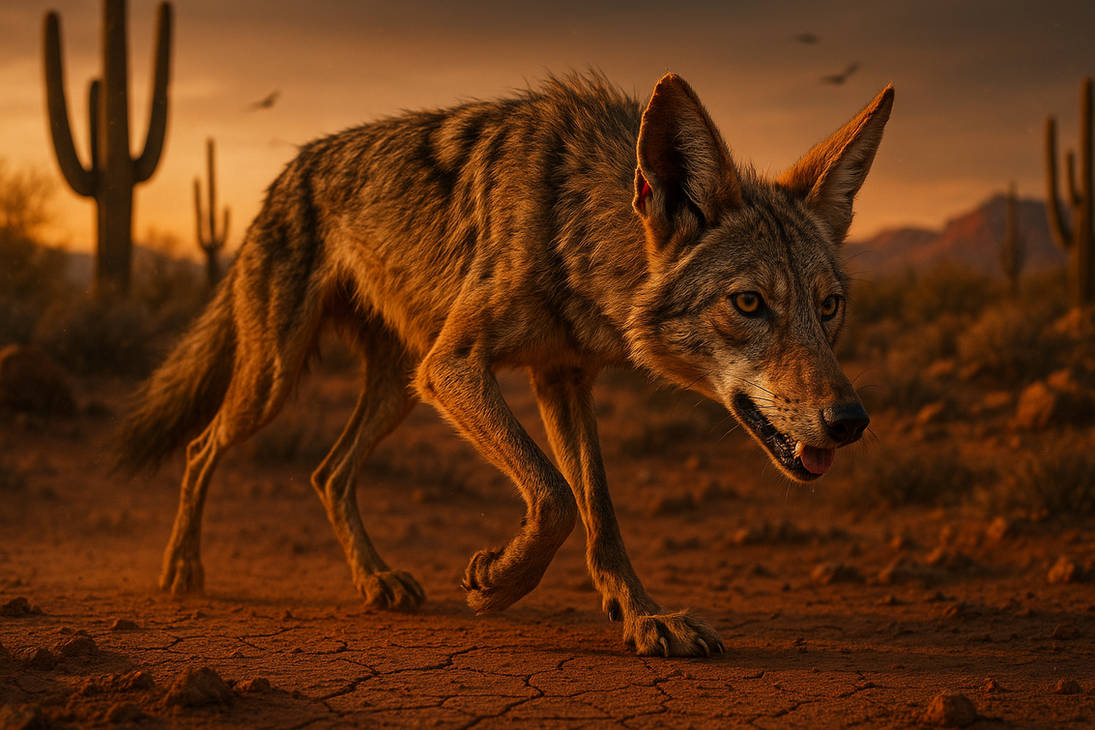Dsert Predators 20250525 0923 Majestic Desert Predator by jyvy on DeviantArt