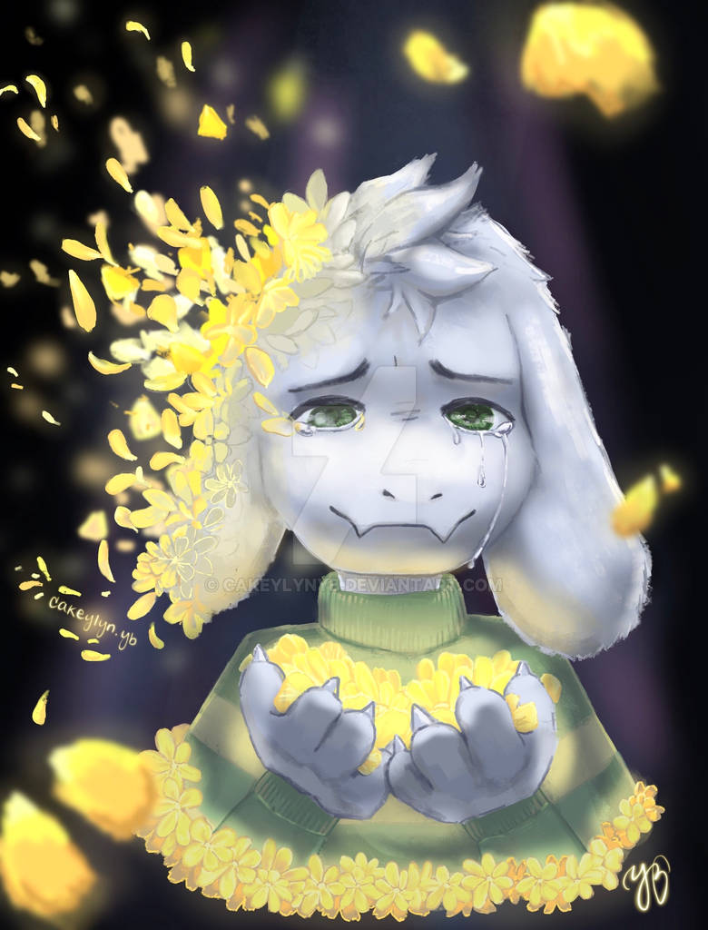 Undertale Asriel by cakeylynyb on DeviantArt