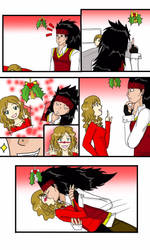 Gajeel learns mistletoe meaning