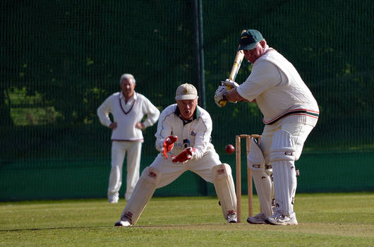 Eyes on the ball...