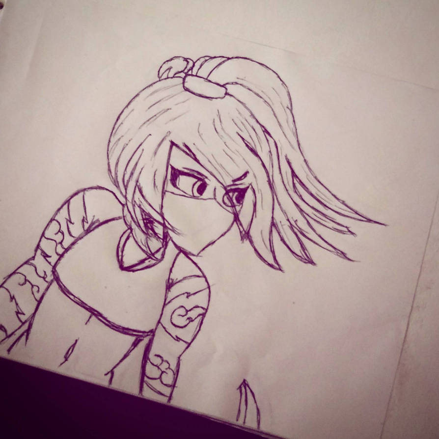 Akali Rework (Traditional) by lolisyndra on DeviantArt
