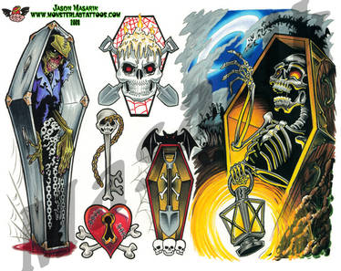 Tattoo Flash sheet 7