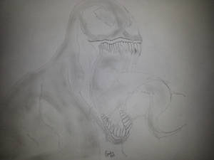 Venom drawing WIP