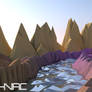Low Poly | Landscape (C4D) - Made by Rexvac