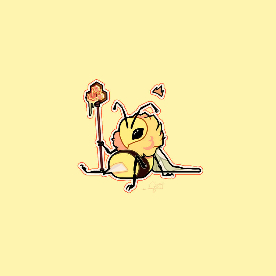 Flutter Bee Deviantart Bee!! by garrett3Dart on DeviantArt