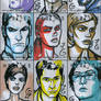 HEROES Sketch Cards - Group 2