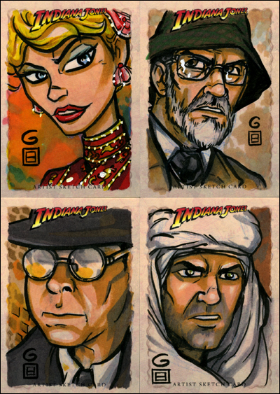 Indiana Jones cards BATCH 2