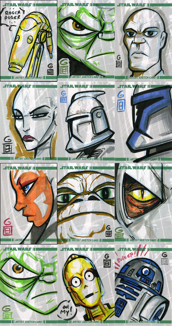 Topps Clone Wars Cards 1 by grantgoboom on DeviantArt