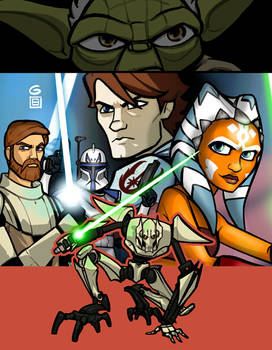 Clone Wars Collage