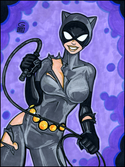 Catwoman Marker Commission