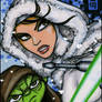 SW Galaxy: ARC Yoda Padme