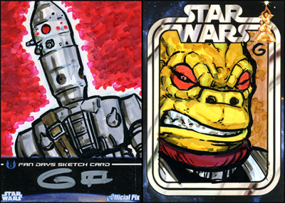 SWFD Sketches: IG88 and Bossk