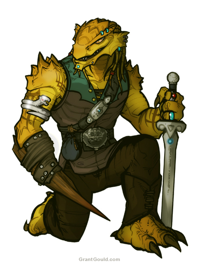 RPG Art: Errich the Dragonborn