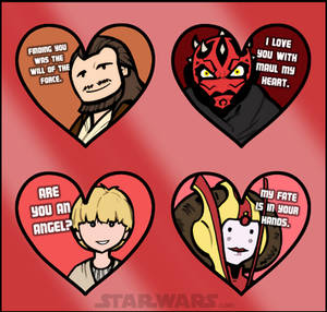 Star Wars PHANTOM MENACE Valentines