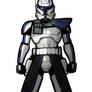 DRAW CAPTAIN REX from THE CLONE WARS