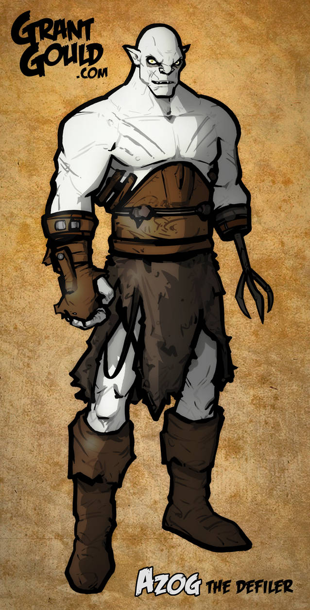 AZOG from The Hobbit AUJ by grantgoboom on DeviantArt