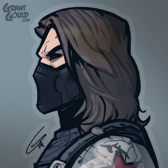 The Winter Soldier by grantgoboom on DeviantArt The Winter Soldier by grantgoboom on DeviantArt