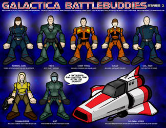 Galactica Battlebuddies Set 2