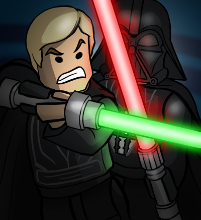 LEGO Lightsaber Duel