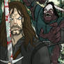 LOTR: Aragorn vs. Lurtz